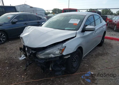 2017 Nissan Sentra Sv из США, поврежденный, VIN 3N1AB7APXHL693034